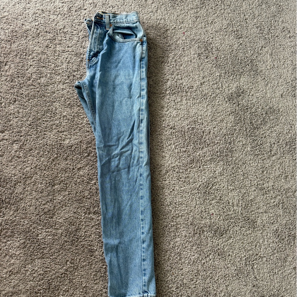 GAP Women's Straight Leg Jeans - Light Blue